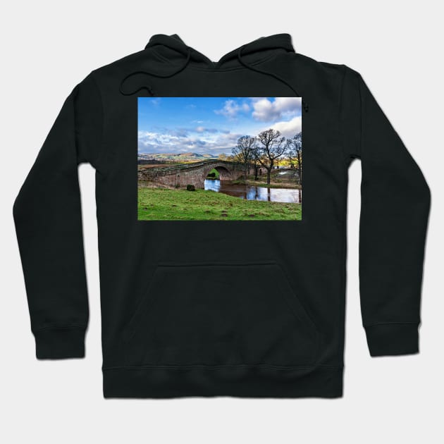 Westwood Bridge and The Cheviots Hoodie by Reg-K-Atkinson